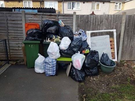 Tottenham community participating in recycling