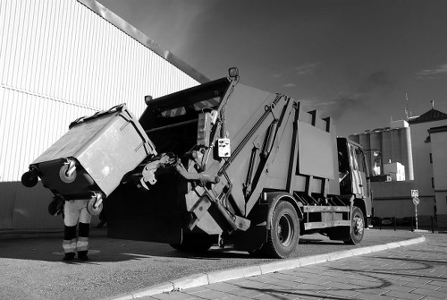 Different types of construction waste materials in Tottenham