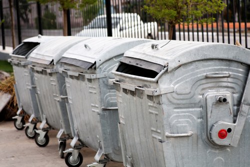 Scheduled waste pickup in Tottenham