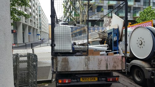 Various sizes of enclosed skips available for hire