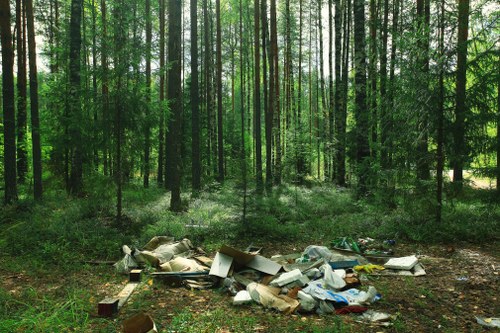 Licensed waste clearance service